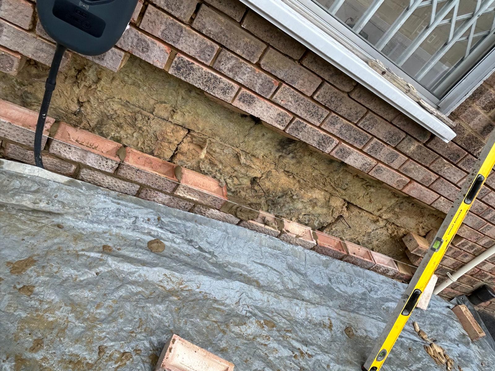 Spalled Brick Replacement Borden, Lordswood, Kent