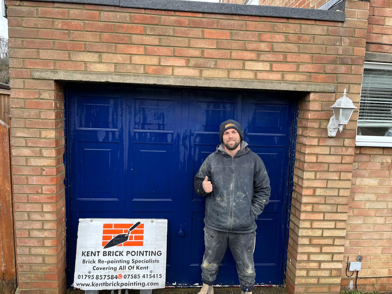 Garage Repointed Walderslade, Kent